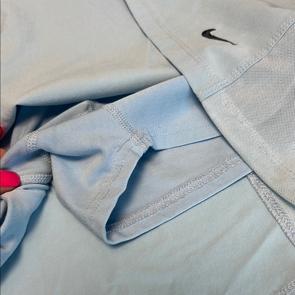 Light Blue Athletic‎ Skorts  with Logo - Picture 4 of 8